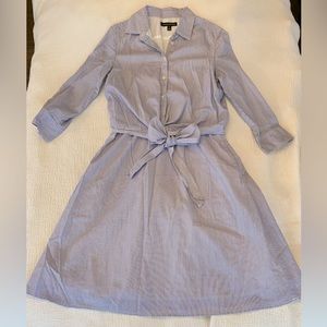 Banana Republic tie-front dress, nursing friendly